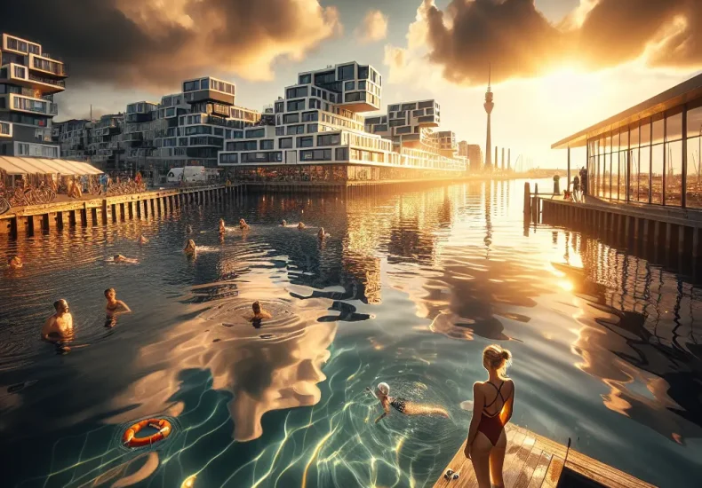 Hvor kan man bade sikkert ved Aarhus Ø?