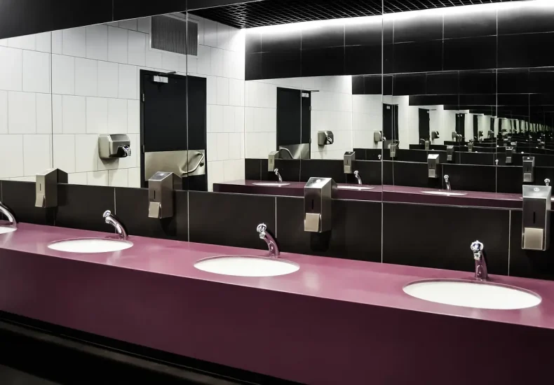 Kort over offentlige toiletter i Esbjergs centrum