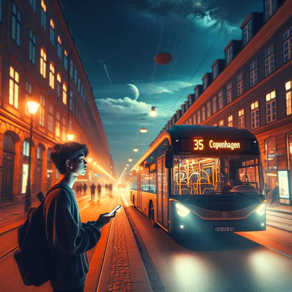 Sådan bruger du Rejseplanen til natbusserne i København