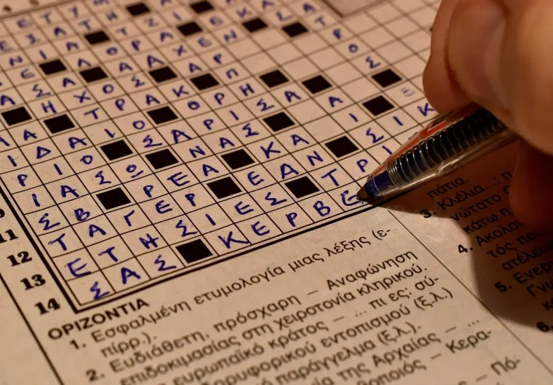 Sjuske i krydsord løsningsord